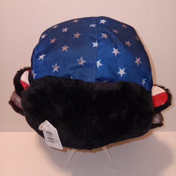 SA COMPANY FAUX FUR AMERICAN FLAG TRAPPER HAT - Picture 14 of 15